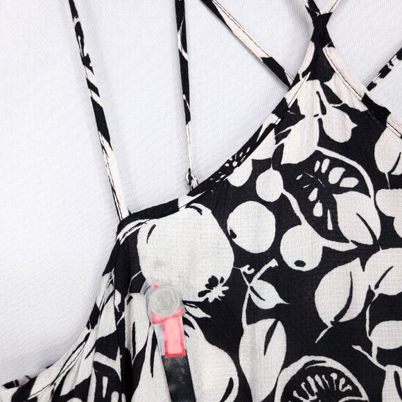 By Anthropologie Sheer Mini Dress Size XS Low Back Strappy Halter Coverup - Picture 4 of 13